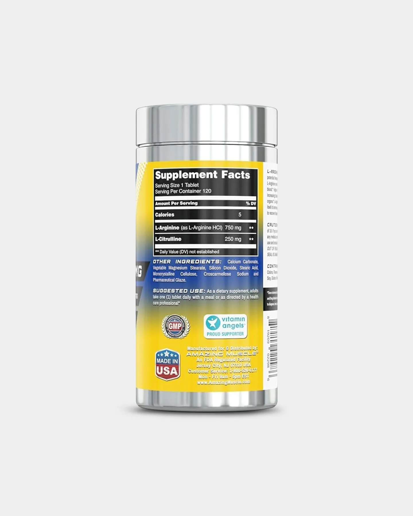 Amazing Muscle L-Arginine L-Citrulline Complex 1000mg