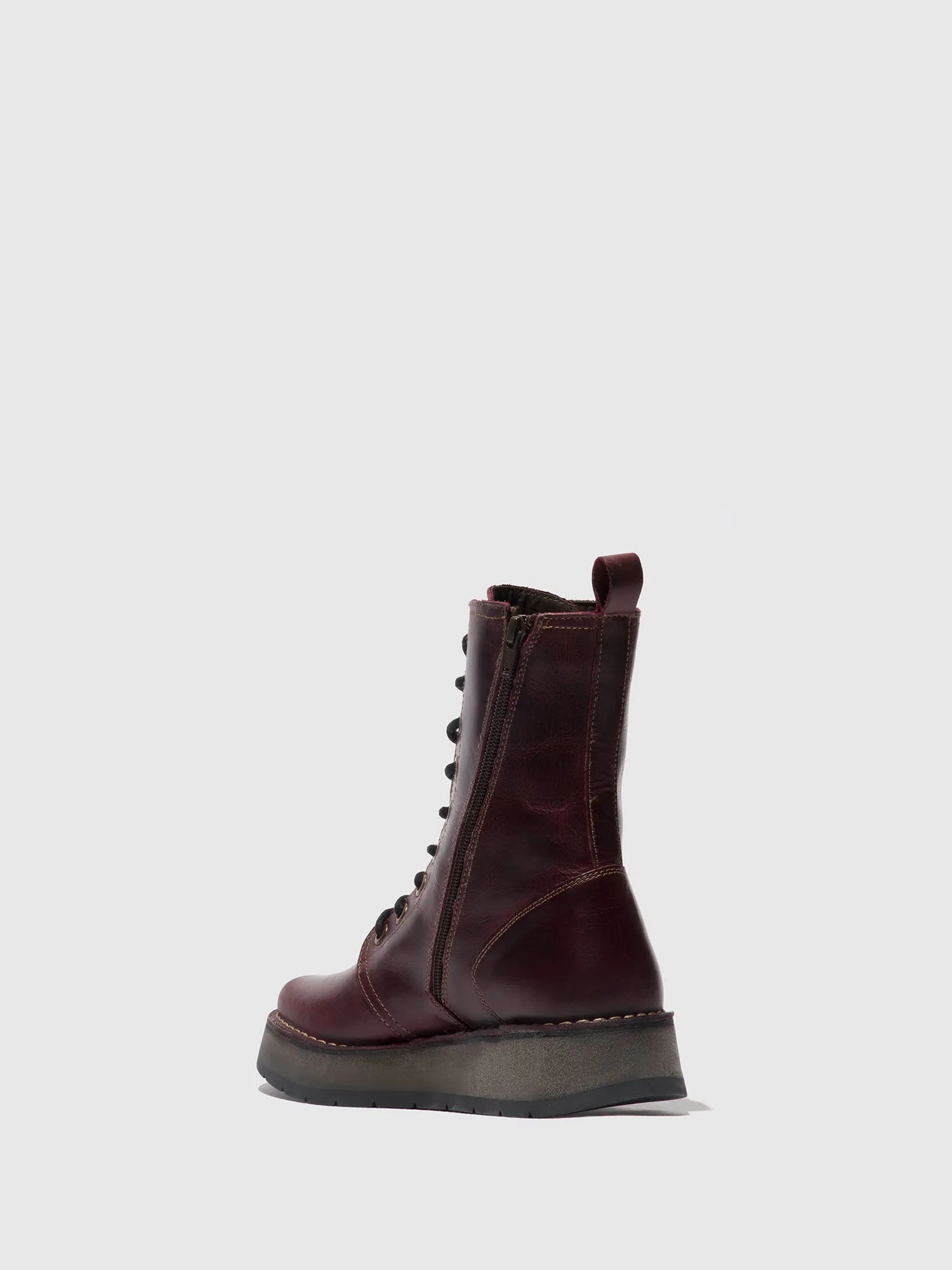 Lace-up Boots RAMI043FLY PURPLE