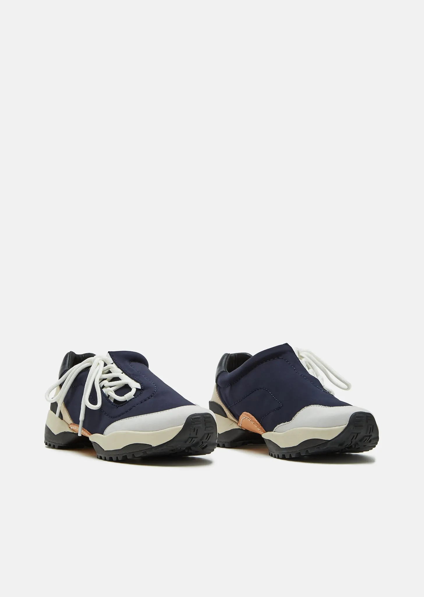 Neoprene Leather Sneakers